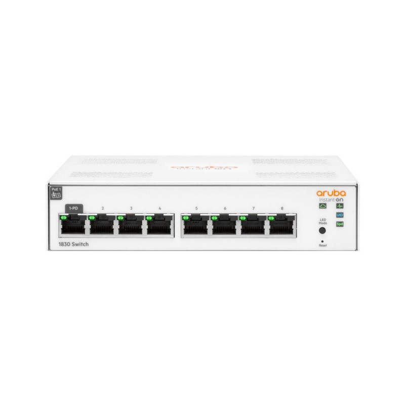 Hewlett Packard Enterprise Aruba Switch IOn 1830 8G